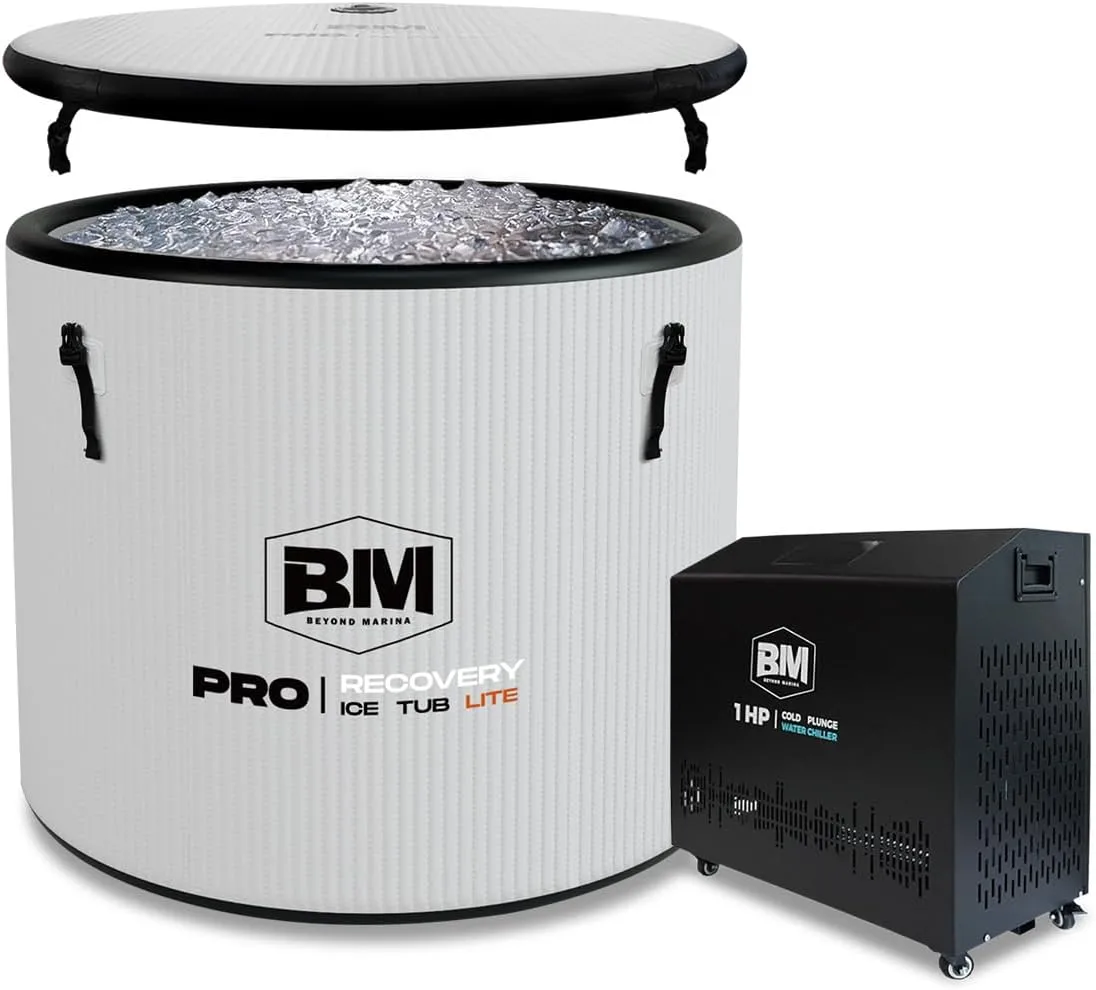 Premium 1HP WiFi system setup showing WiFi connectivity and advanced chiller unit