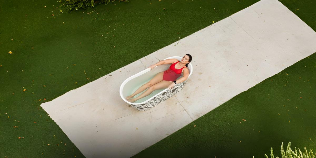 Serene water representing hormonal balance